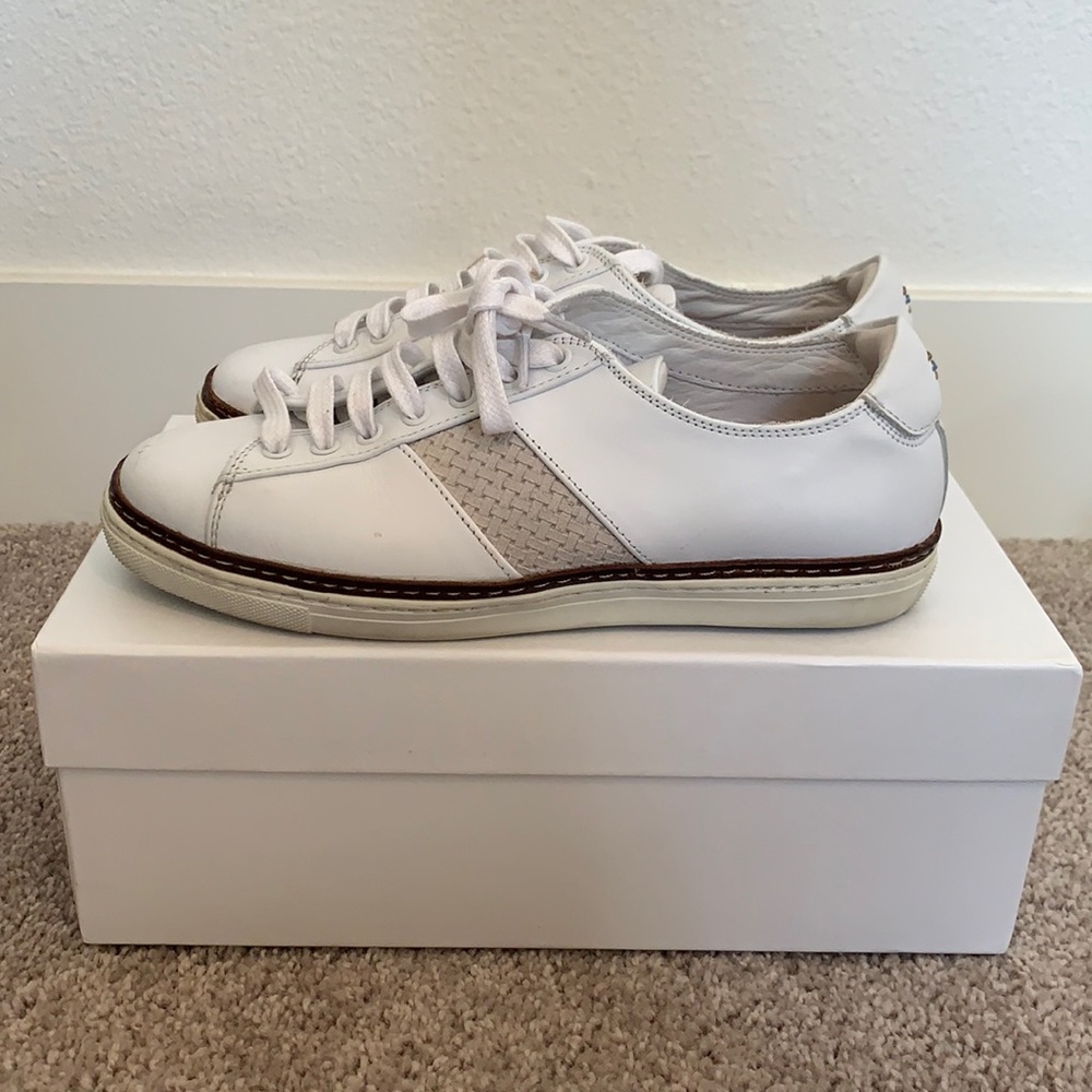 Ariat Two24 White Beige Tan Sneaker Size 7